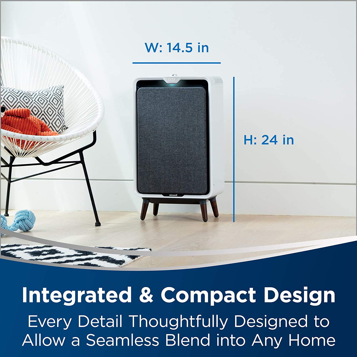 Bissell air 320 Smart Air Purifier with HEPA and Carbon Filters