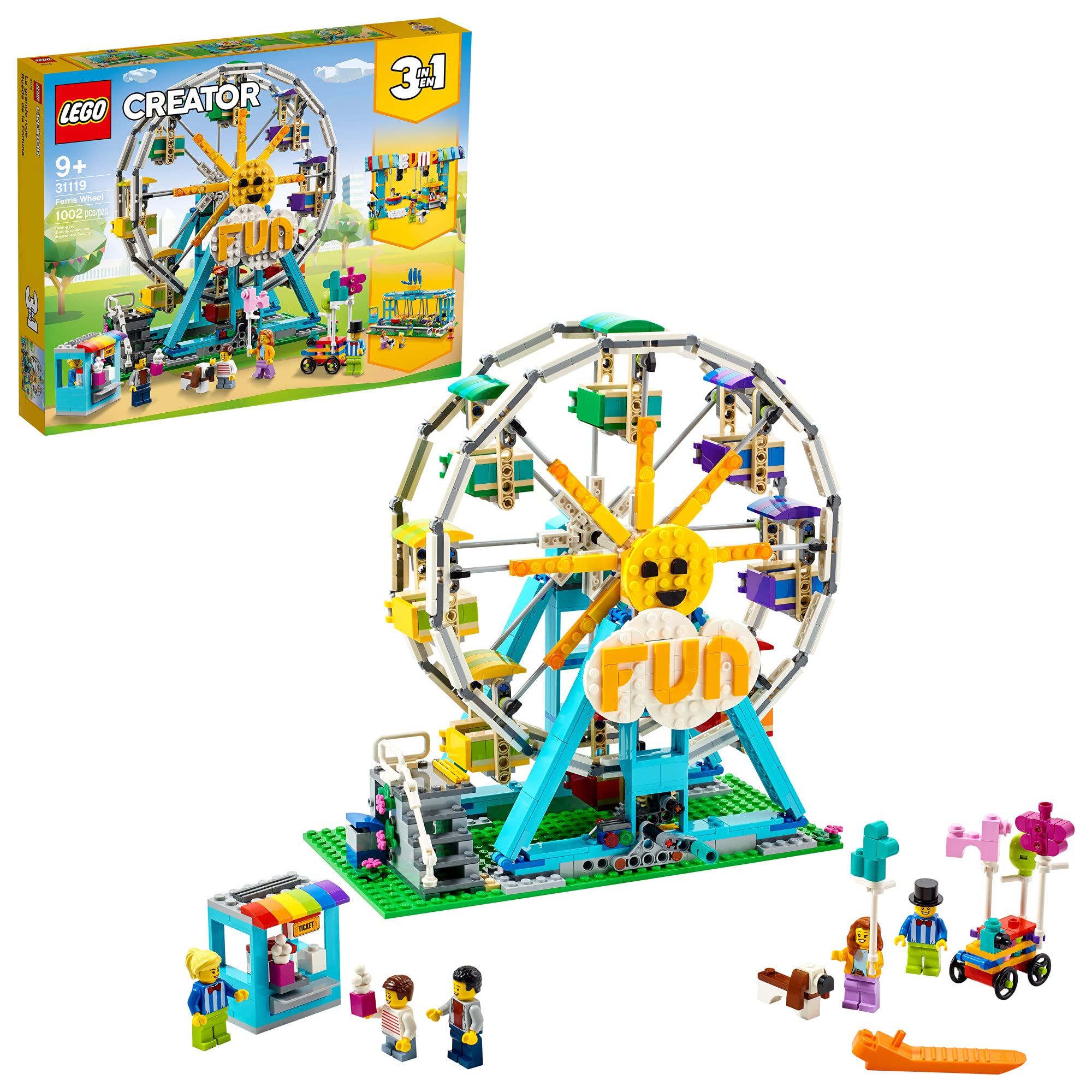 Lego Creator 3in1 Ferris Wheel 31119 (1,002 Pieces)