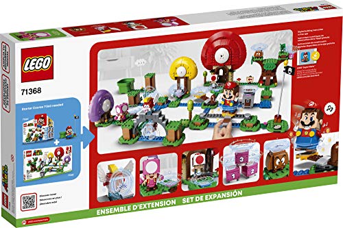 LEGO Super Mario Toad’s Treasure Hunt Expansion Set 71368 Building (464 Pieces)