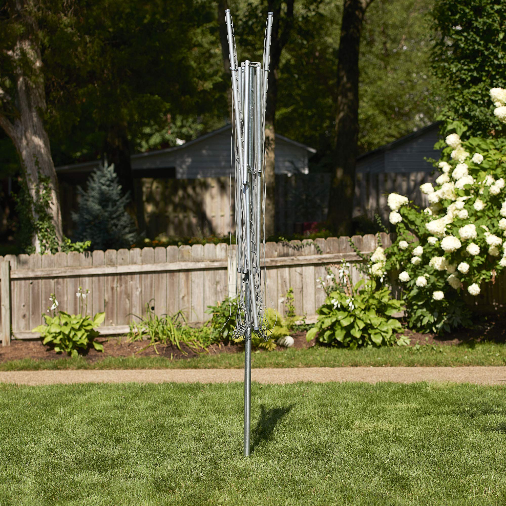 Household Essentials 1710 Height Adjustable Outdoor Umbrella Drying Rack