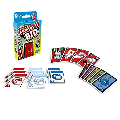 Monopoly Bid Game Card Game