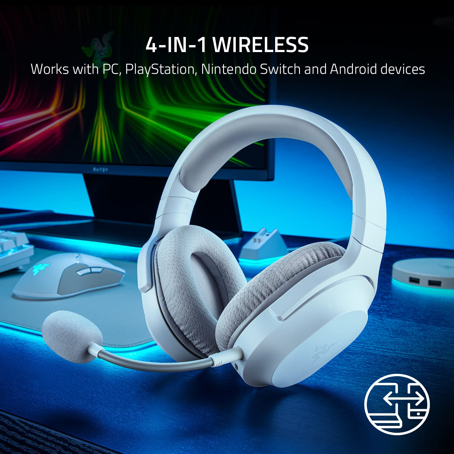 Razer Barracuda X Wireless Multi-Platform Gaming and Mobile Headset