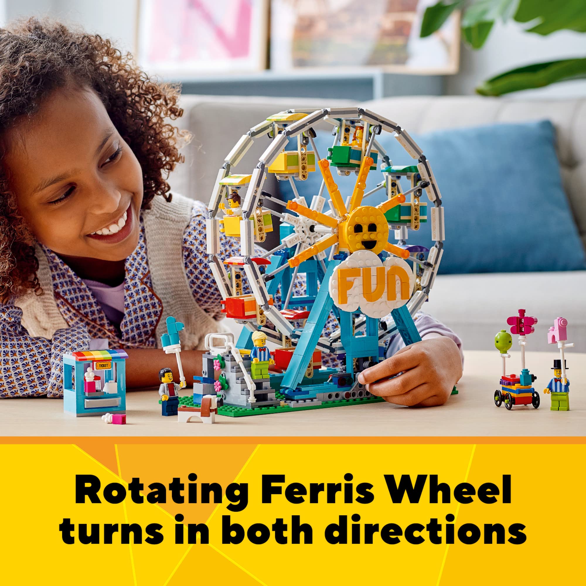 Lego Creator 3in1 Ferris Wheel 31119 (1,002 Pieces)