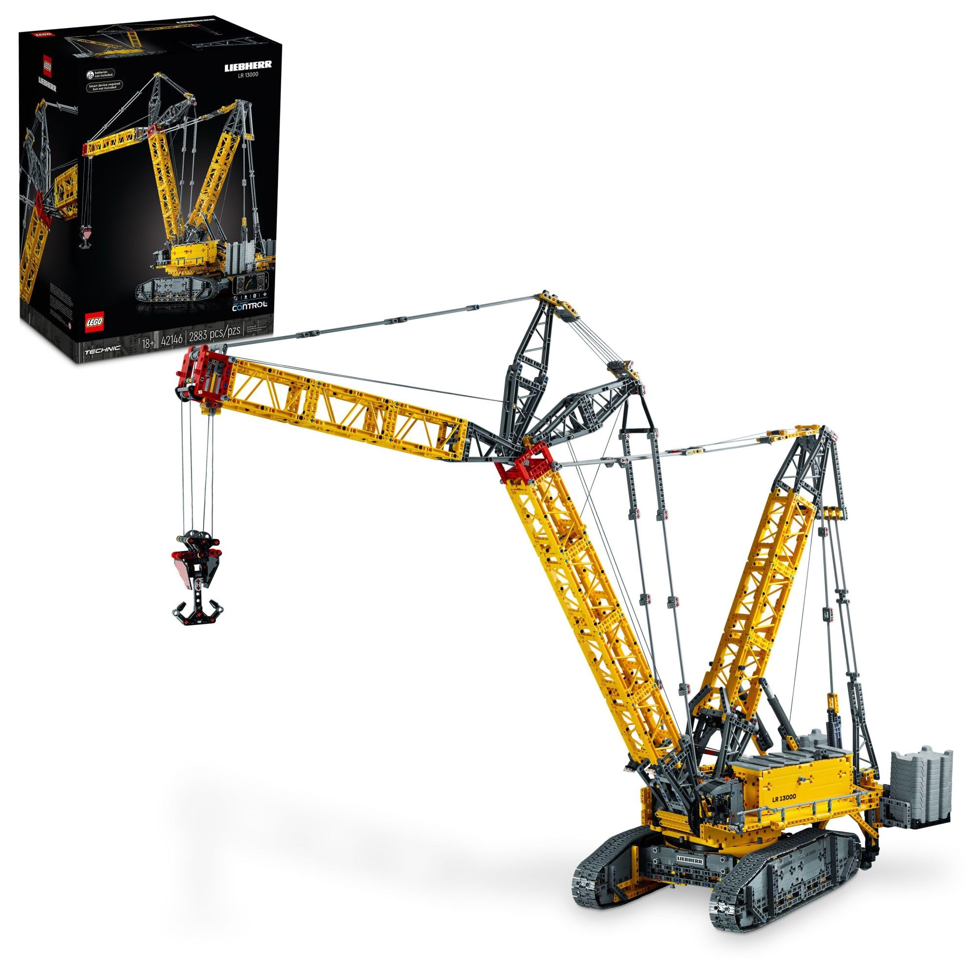 LEGO Technic Liebherr Crawler Crane LR 13000 Model Kit  42146