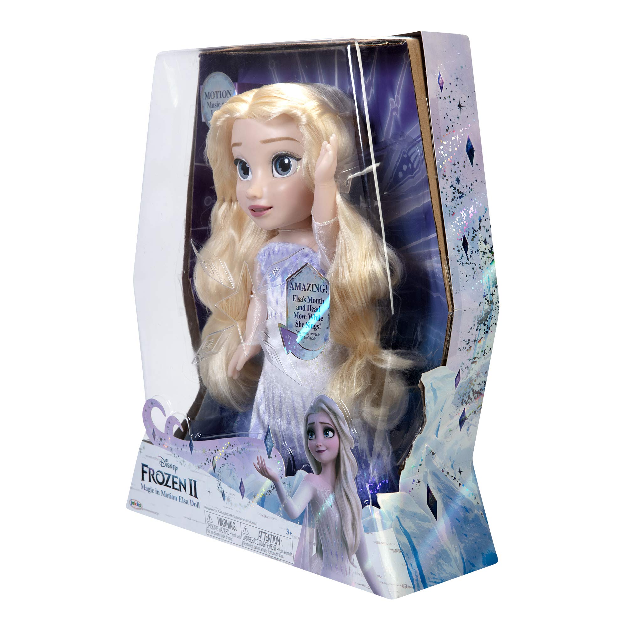 Disney Frozen 2 Feature Elsa Doll - Watch as Elsa's Lips Move as she Sings!