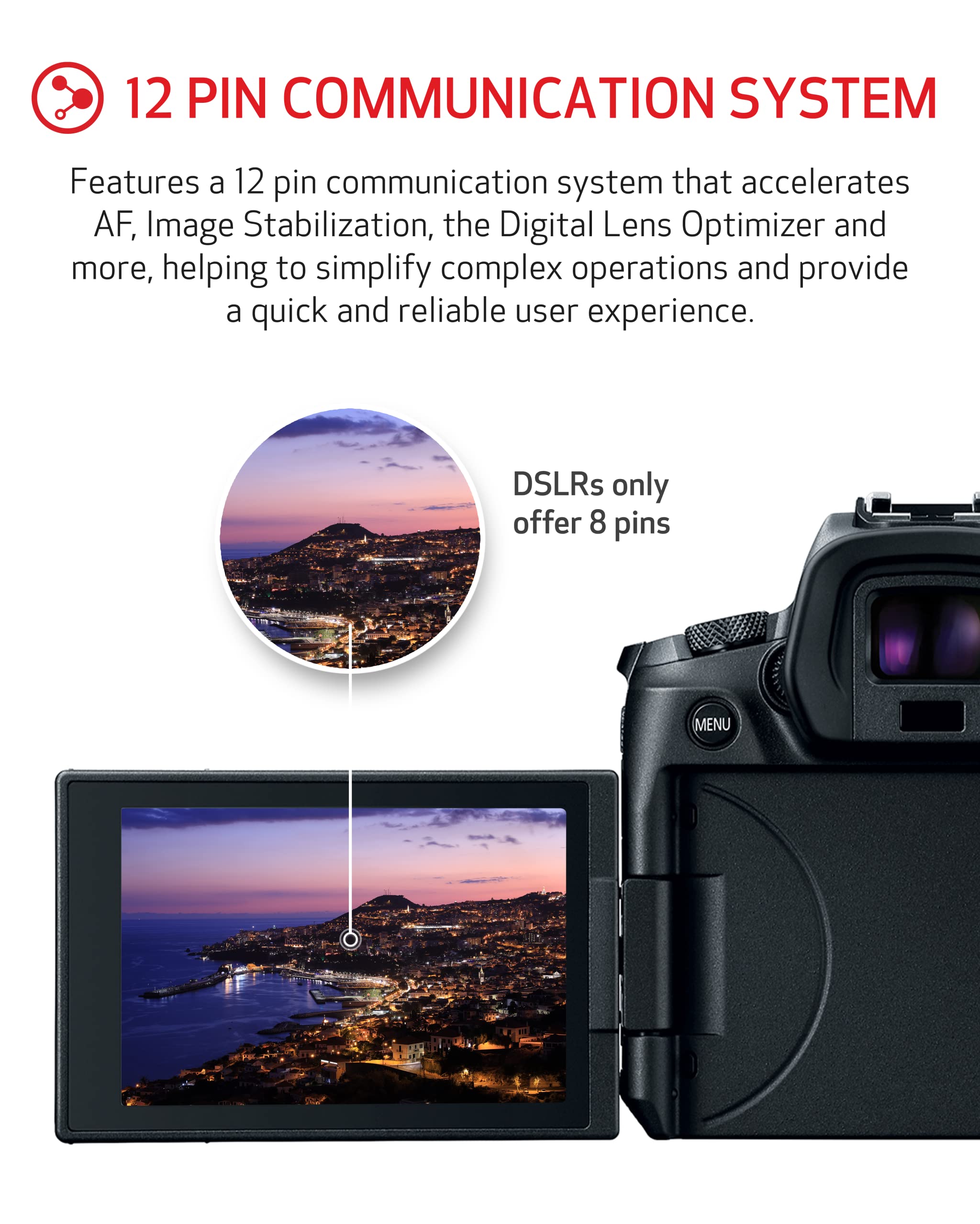 Canon EOS R Mirrorless Digital Camera (Body Only)