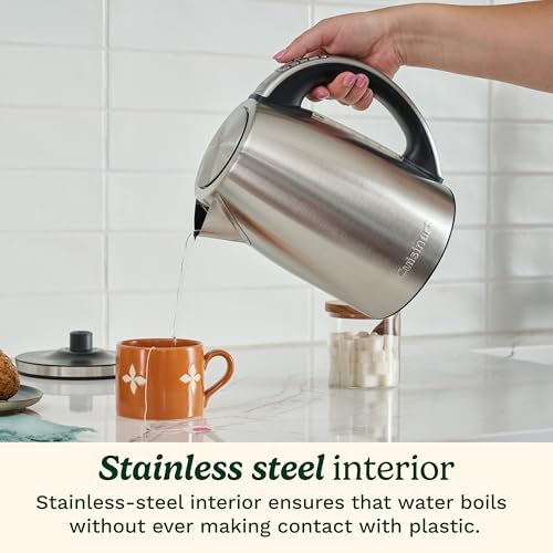 Cuisinart PerfecTemp 1.7-Liter Electric Kettle Cordless Electric Tea Kettle