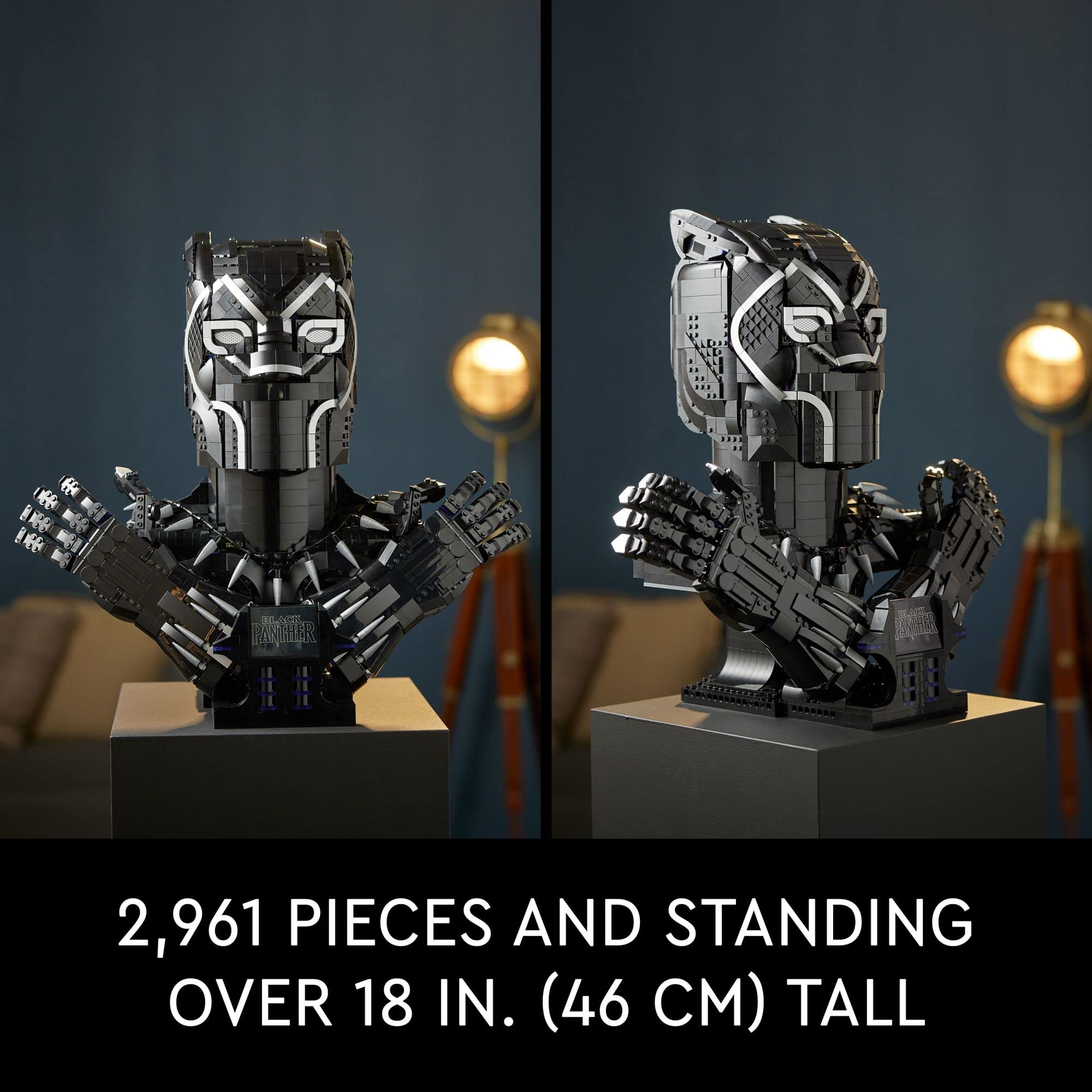 LEGO Marvel Black Panther King T’Challa Model Building Kit 76215