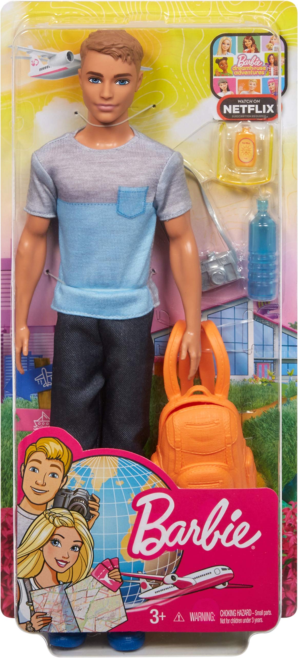 Barbie Plastic Doll 3 Years And Up toy figure