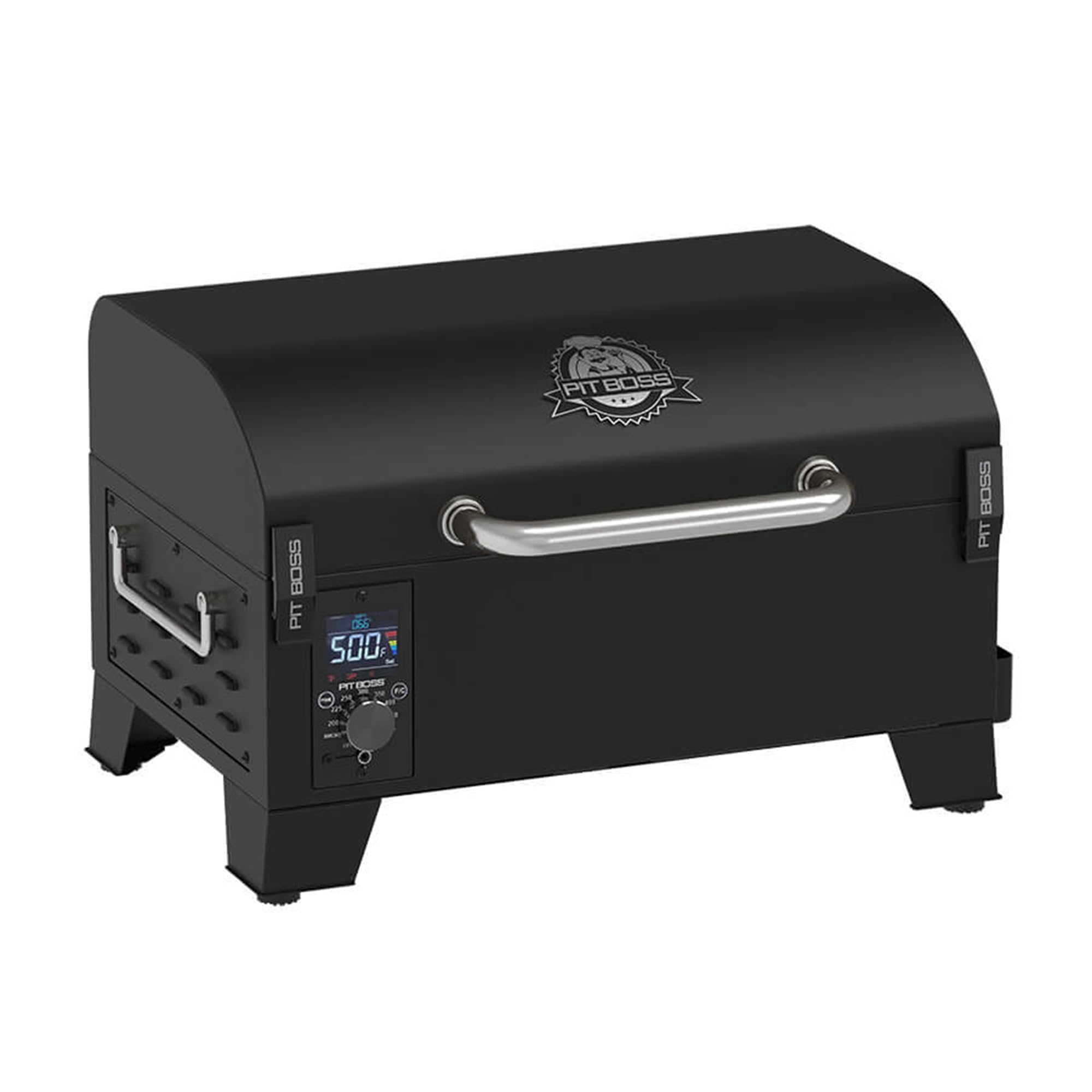 Pit Boss Portable Table Top Wood Pellet Grill Mahogany