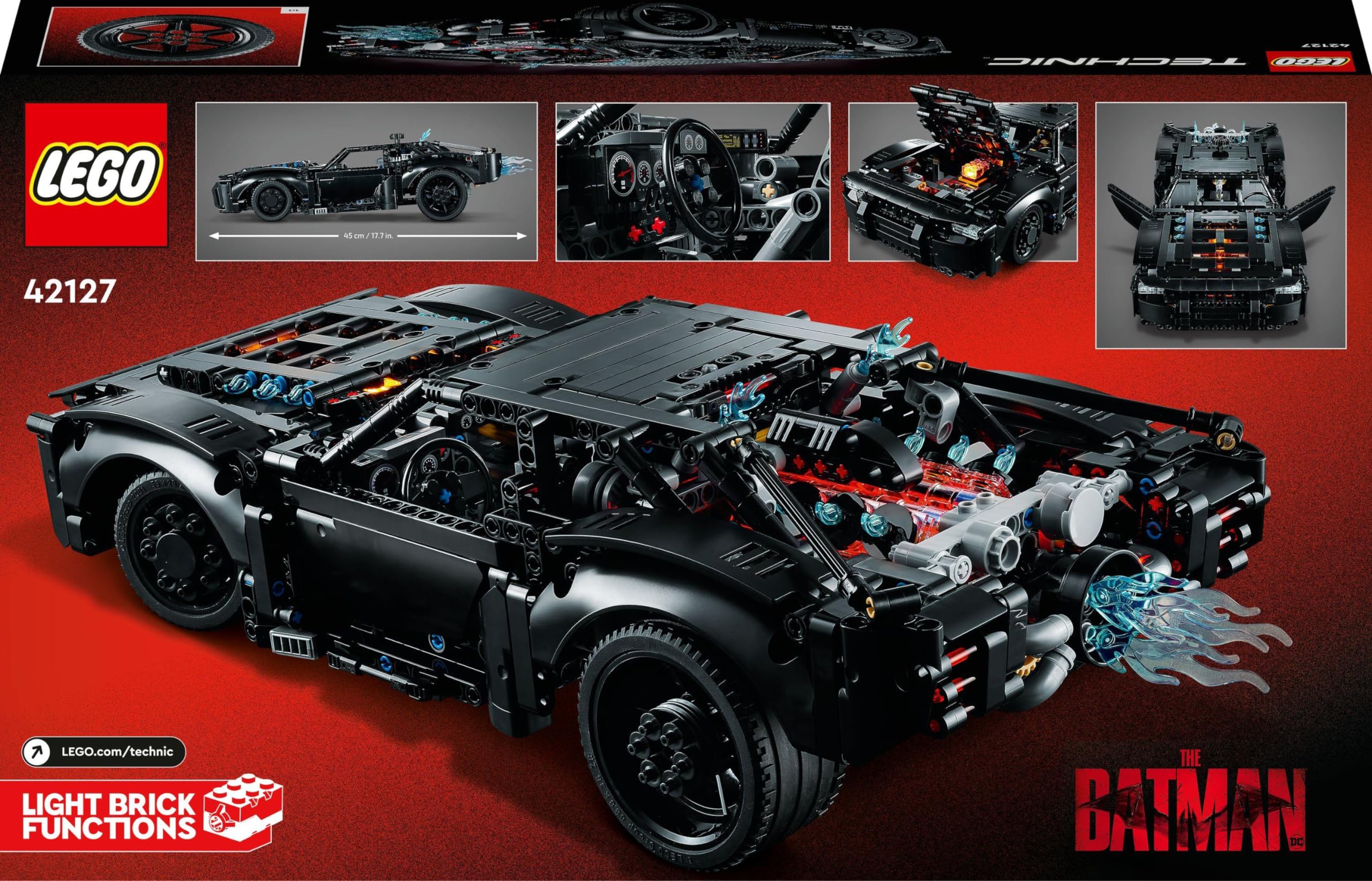 Lego Technic The Batman Batmobile 42127 (1360 pcs)