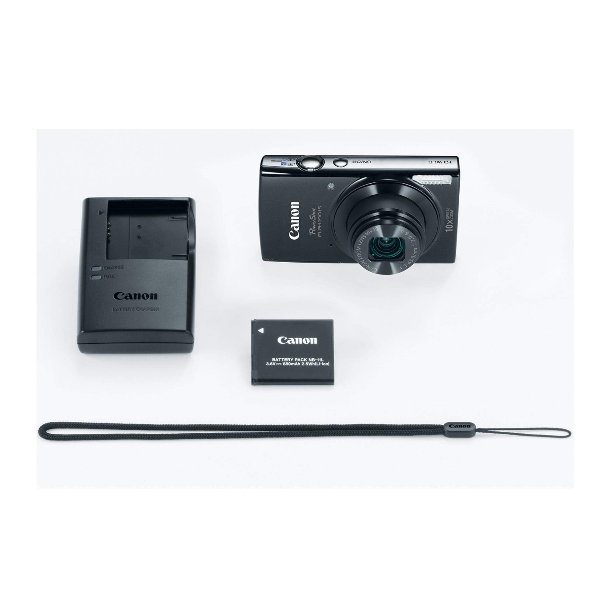 Canon PowerShot ELPH 190 IS Digital Camera