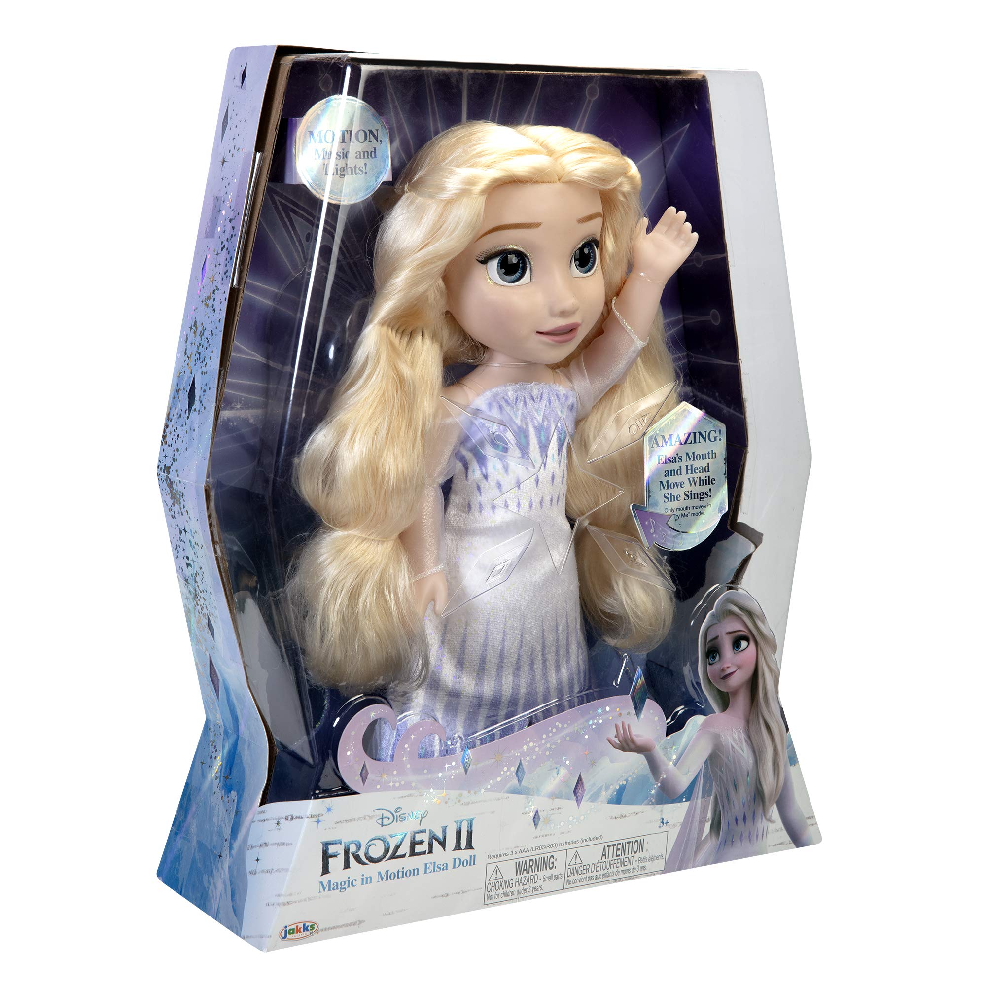 Disney Frozen 2 Feature Elsa Doll - Watch as Elsa's Lips Move as she Sings!