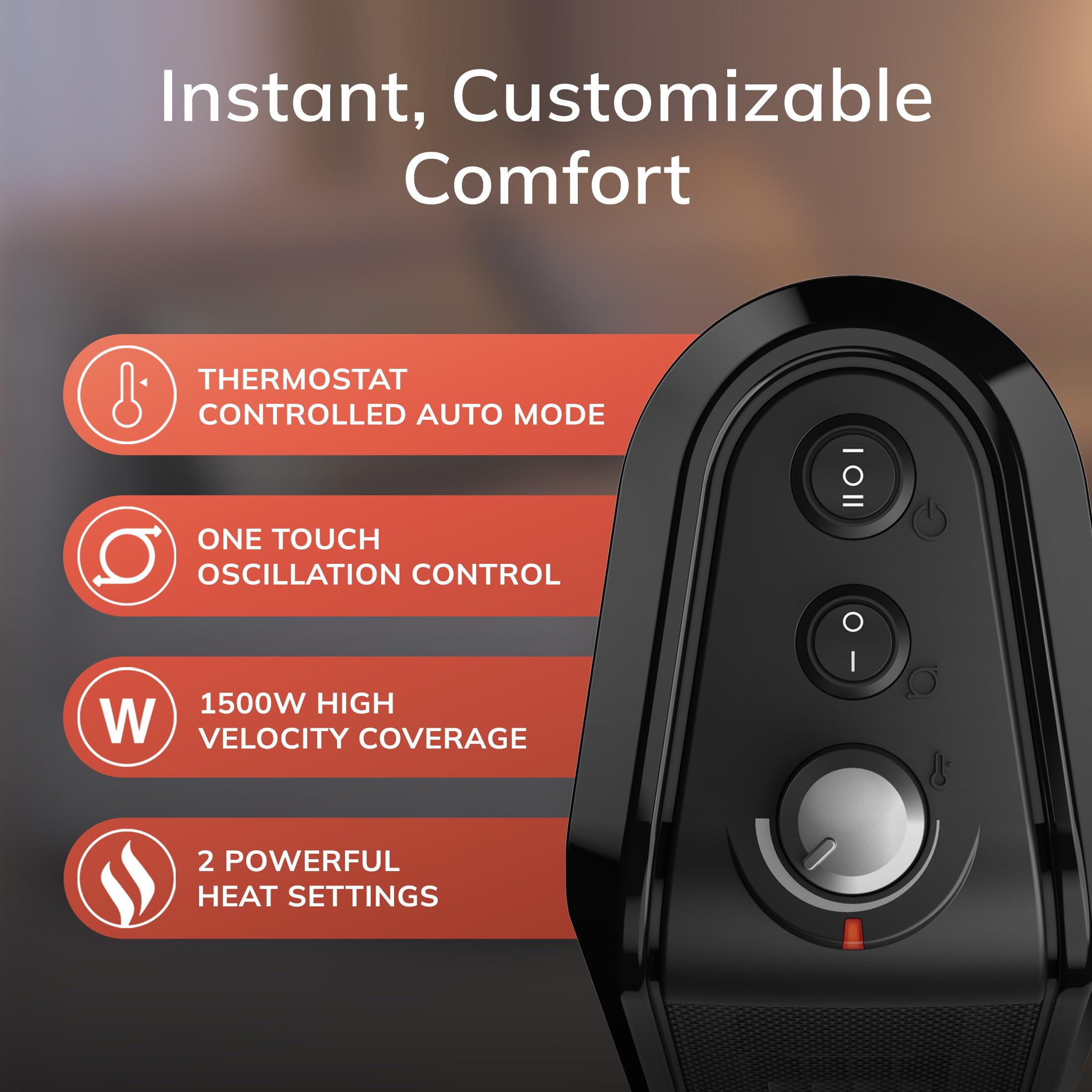 Lasko Oscillating Ceramic Space Heater