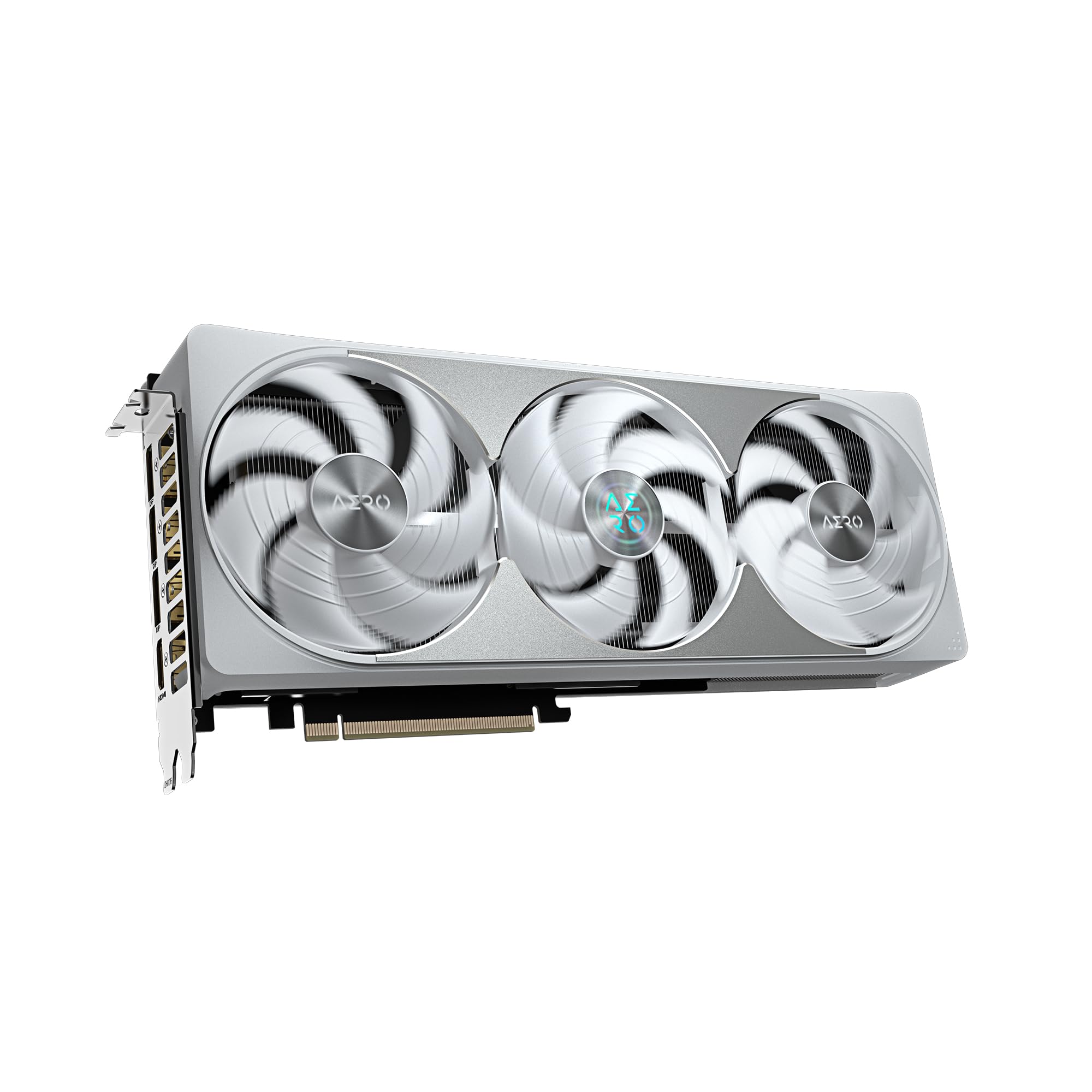 Gigabyte GeForce RTX 5080 AERO OC SFF 16G Graphics Card - 16GB GDDR7, 256 Bit, PCI-E 5.0, 2730MHz Core Clock, 3 x DisplayPort, 1 x HDMI, GV-N5080AERO OC-16GD