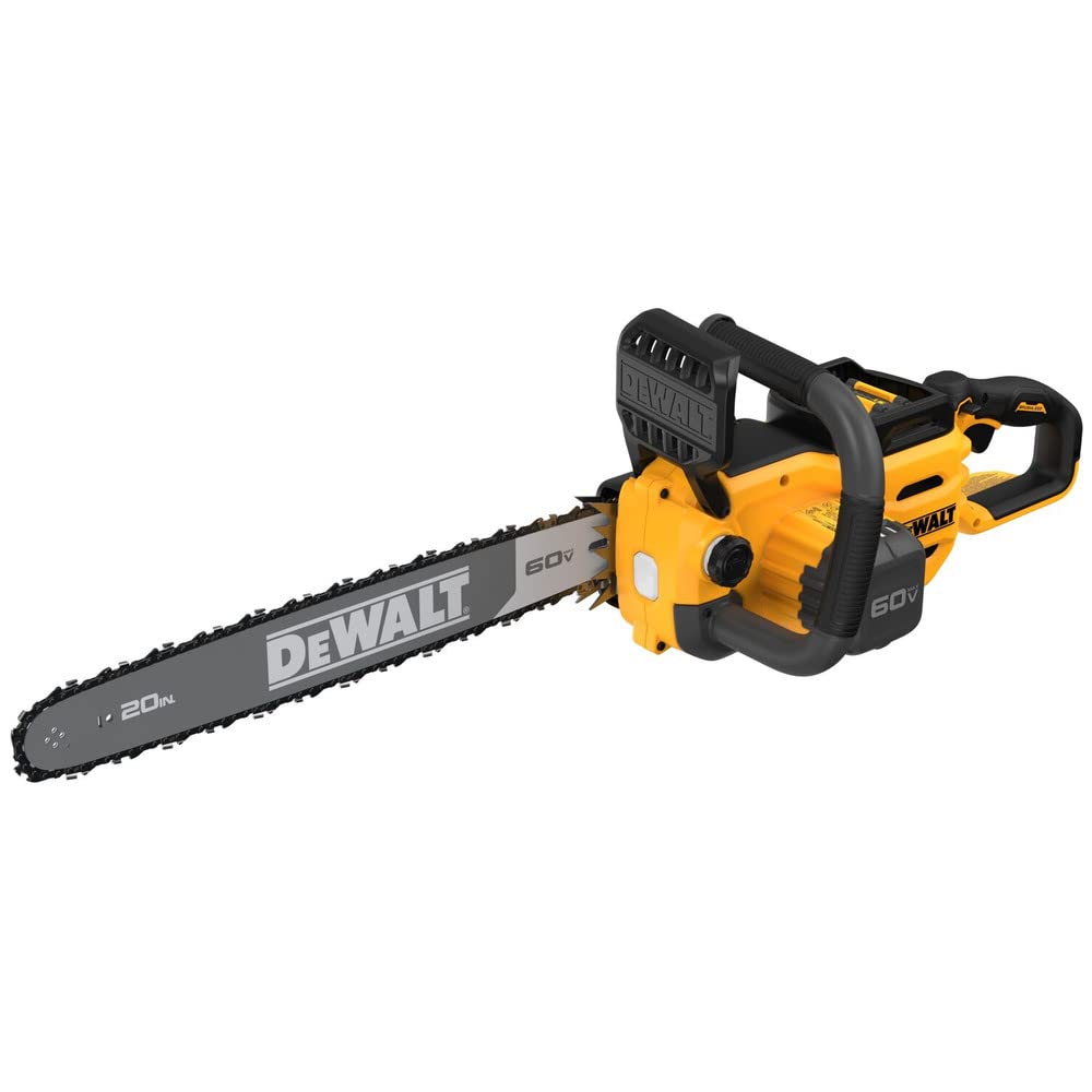 DEWALT 60V MAX Cordless Chainsaw Kit, 20 in., Battery & Charger Included (DCCS677Y1)