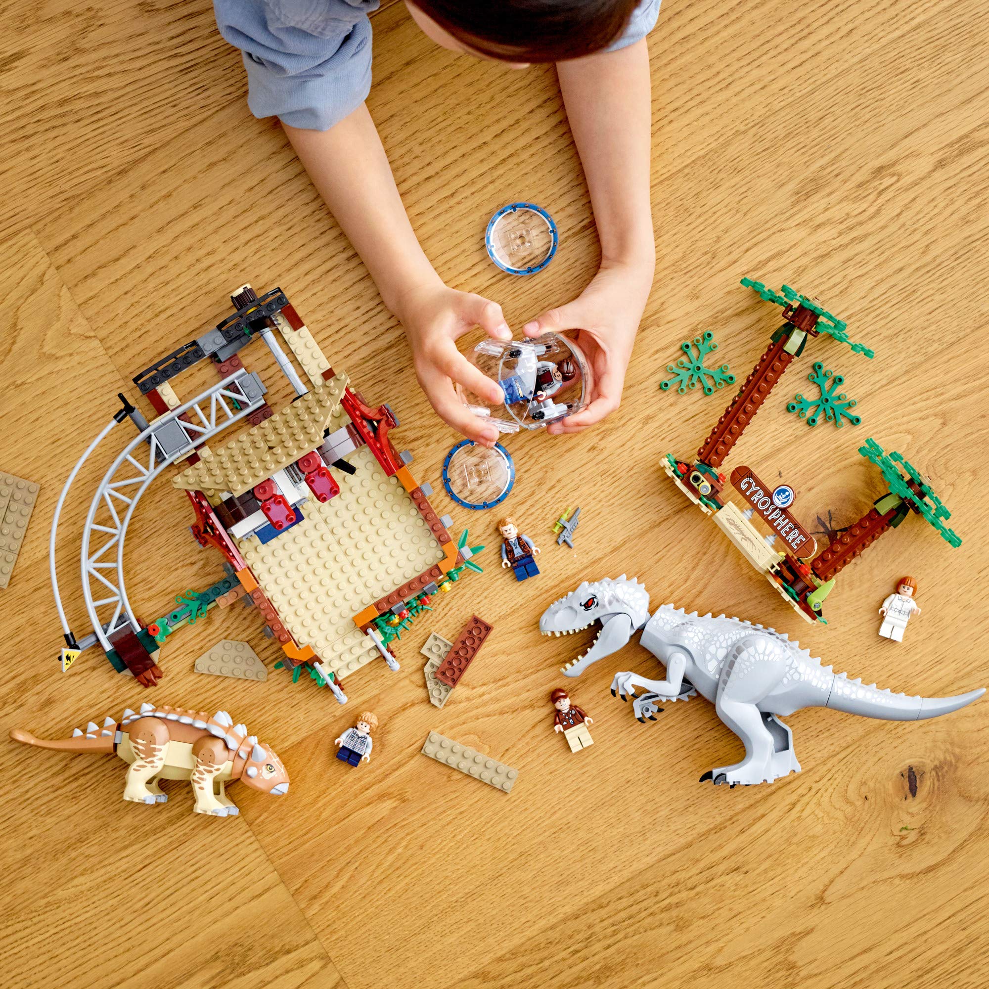 LEGO Jurassic World Indominus rex vs. Ankylosaurus 75941 (537 Pieces)