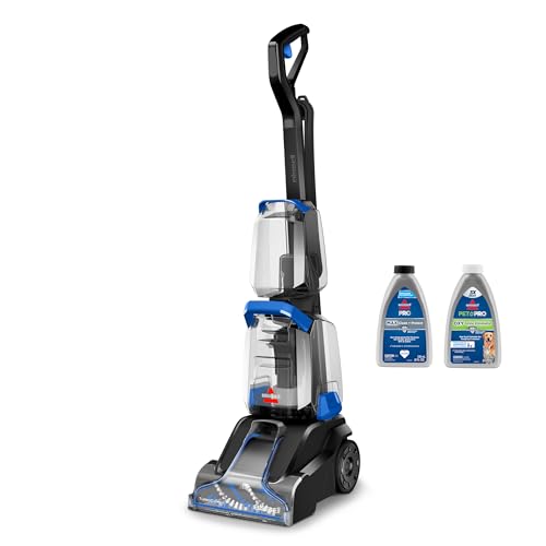 BISSELL TurboClean, Upright Carpet Cleaner, Pro Max Clean & Protect + Oxy Urine Eliminator Formula Included