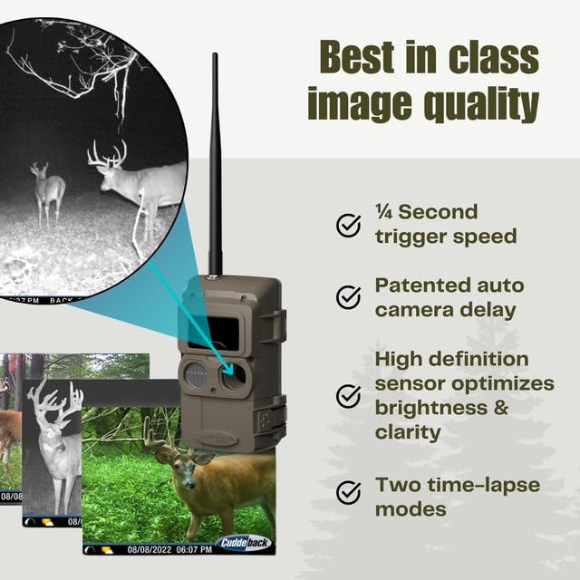 Cuddeback CuddeLink Cameras for Wildlife, Outdoor Game & Property Security Monitoring