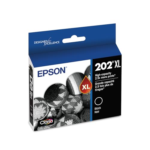Epson T202XL Cyan Claria High-Capacity Ink Cartridge - Cyan Ink