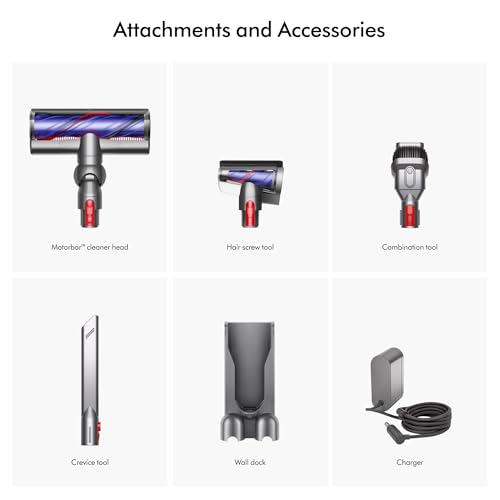 Dyson V8 Cordless Vacuum Cleans Hard Floors and Carpets