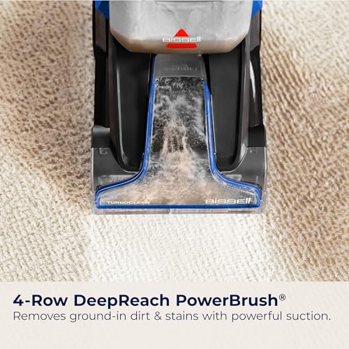 BISSELL TurboClean, Upright Carpet Cleaner, Pro Max Clean & Protect + Oxy Urine Eliminator Formula Included