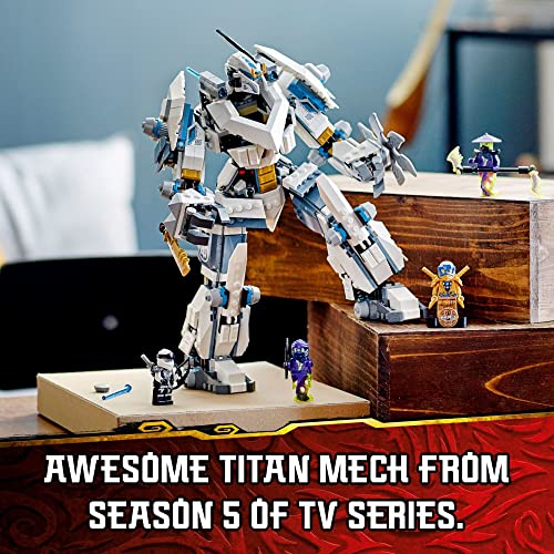 Lego Ninjago Zane's Titan Mech Battle 71738 (840 Pieces)