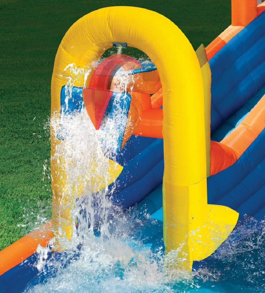 Banzai Plummet Falls Adventure Slide, Length: 14 ft 4 in, Width: 9 ft 6 in, Height: 8 ft