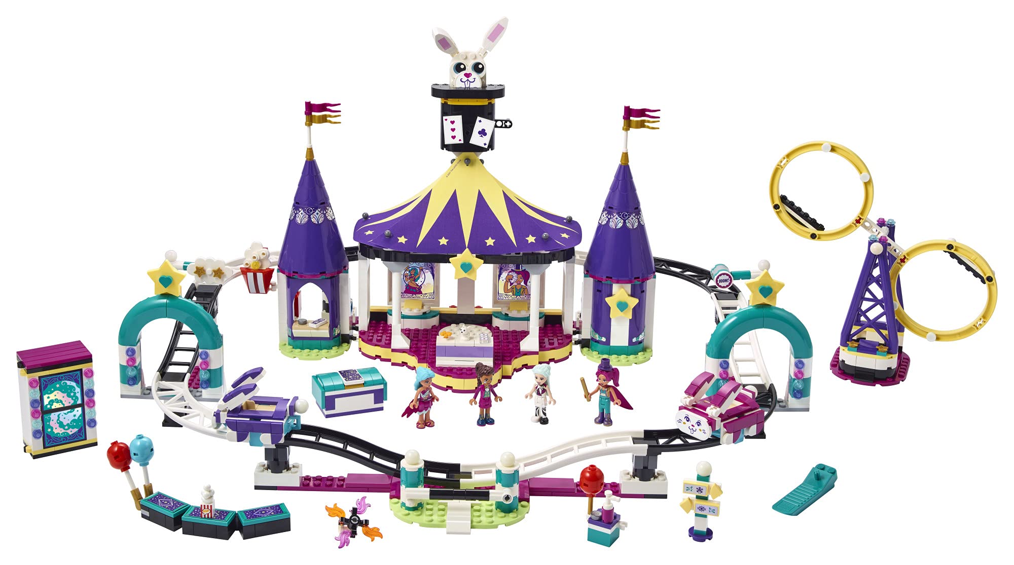 Lego Friends Magical Funfair Roller Coaster 41685 (974 Pieces)