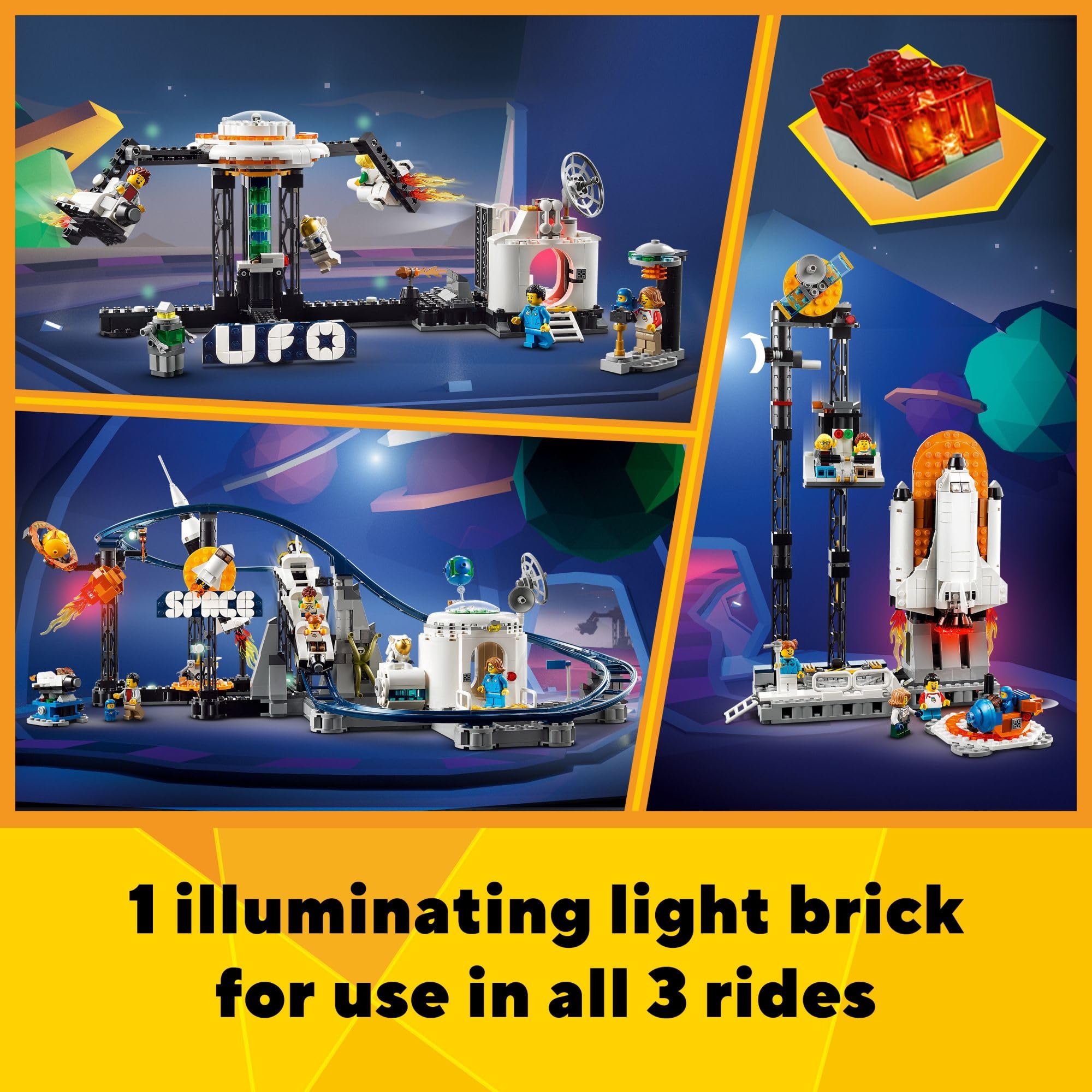 LEGO Creator Space Roller Coaster 31142