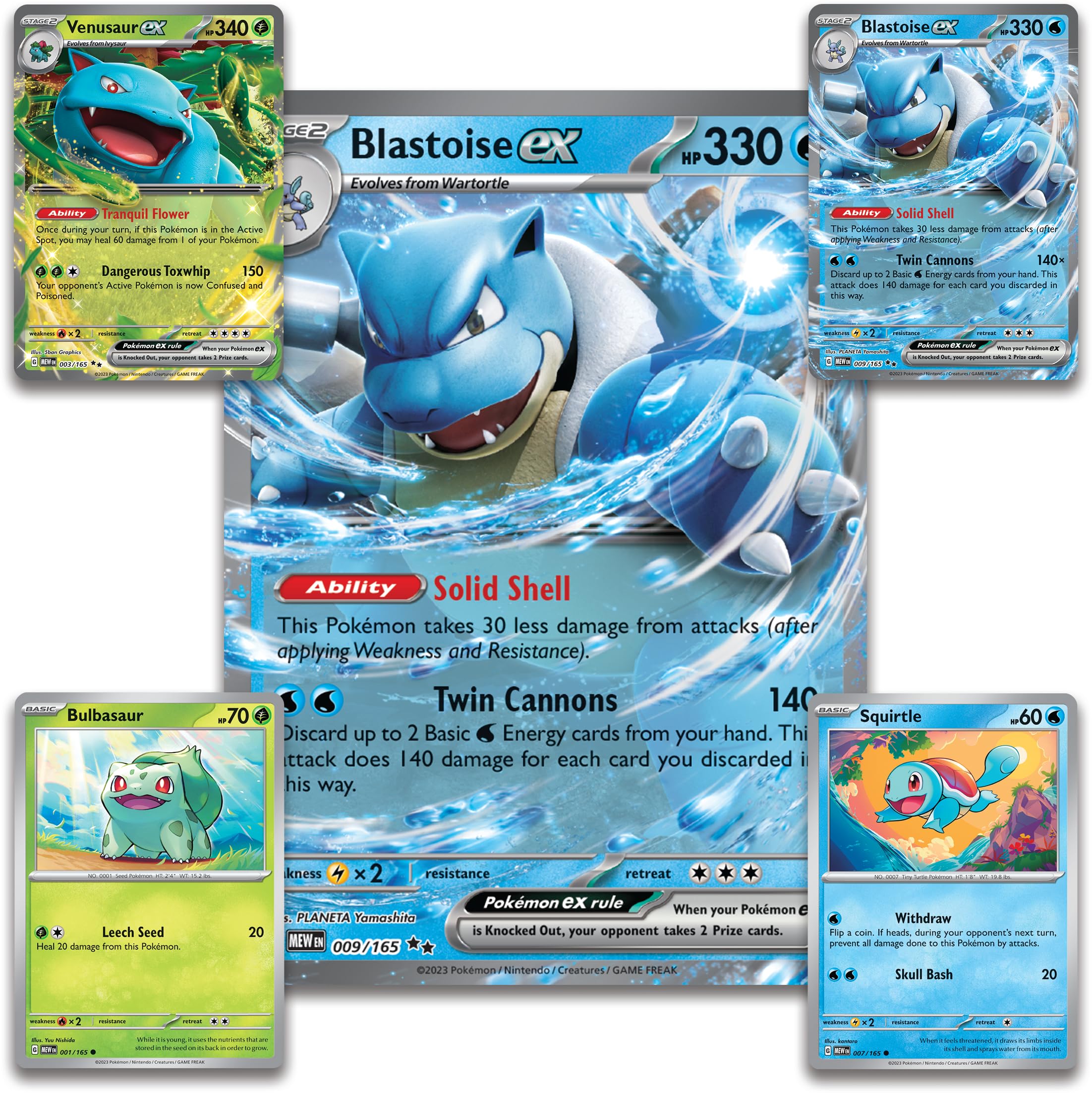 Pokemon TCG: Blooming Waters 151 Premium Collection