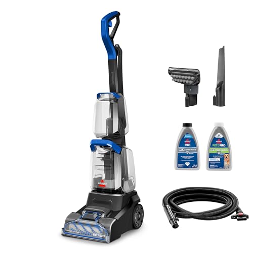 BISSELL TurboClean, Upright Carpet Cleaner, Pro Max Clean & Protect + Oxy Urine Eliminator Formula Included
