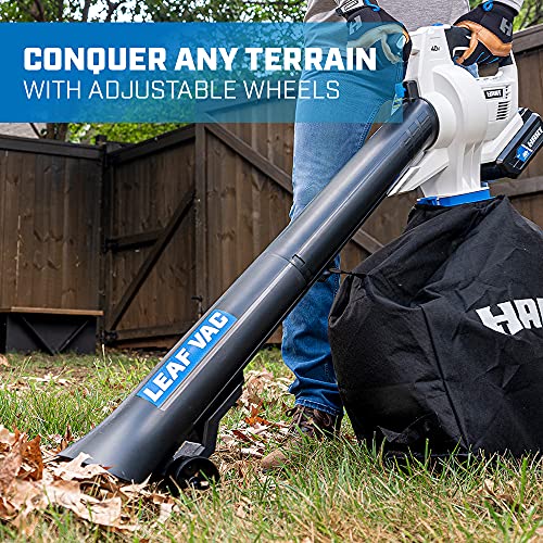 Hart 40V Cordless Leaf Vacuum Kit (Includes 4.0Ah Li-Ion Battery + Charger)