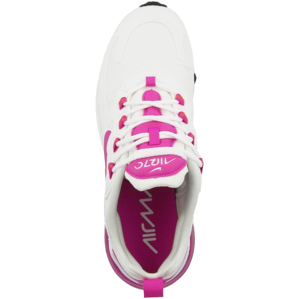 Nike Womens Air Max 270 React Casual Running Shoe Cj0619-100 Size 5