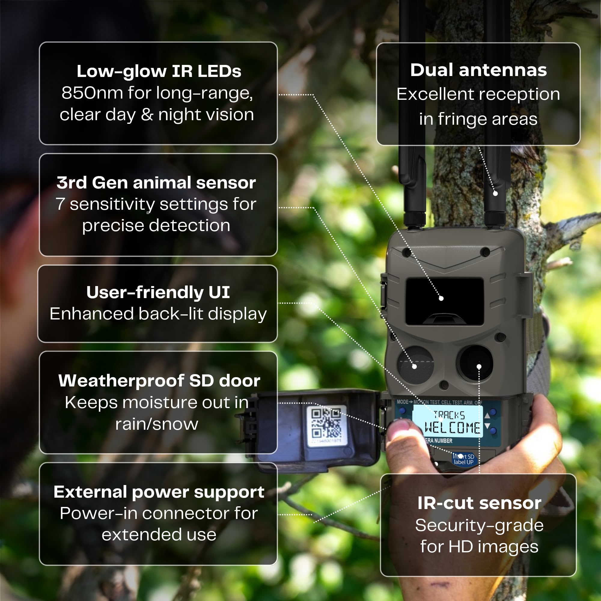 Cuddeback Tracks Trail Camera