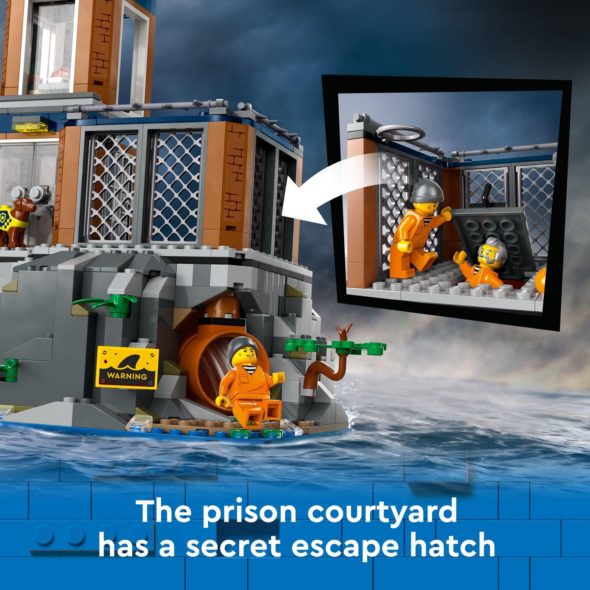 LEGO City Police Prison Island Building Set 60419