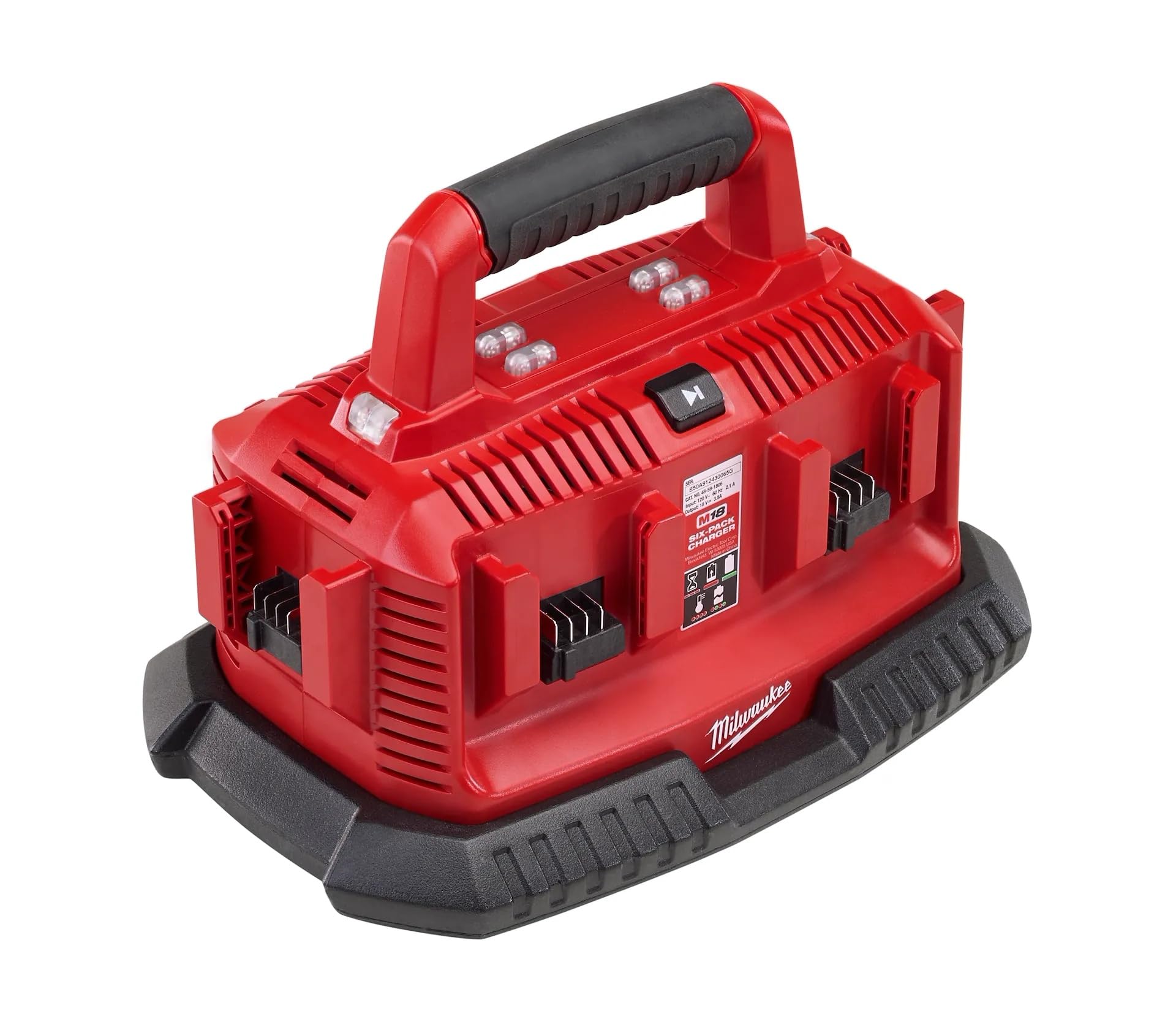Milwaukee 48-59-1806 M18 Six Pack Sequential Charger