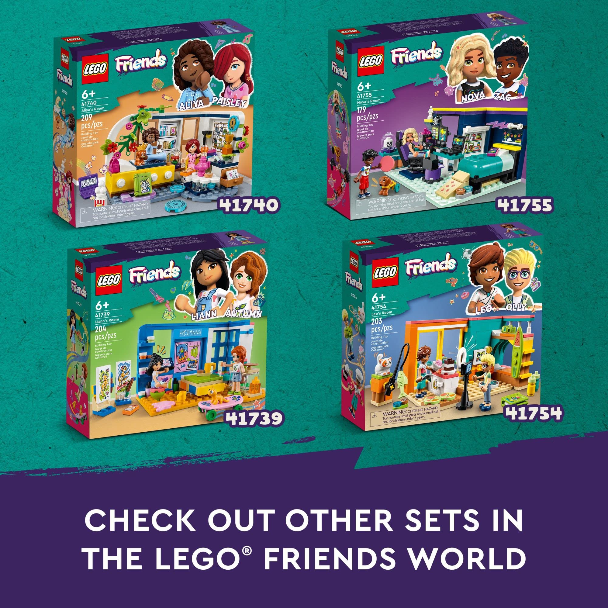 LEGO Friends Liann's Room 41739