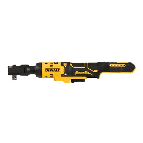 DEWALT ATOMIC 20V MAX Cordless Ratchet, Brushless 3/8 in Tool Only (DCF513B)