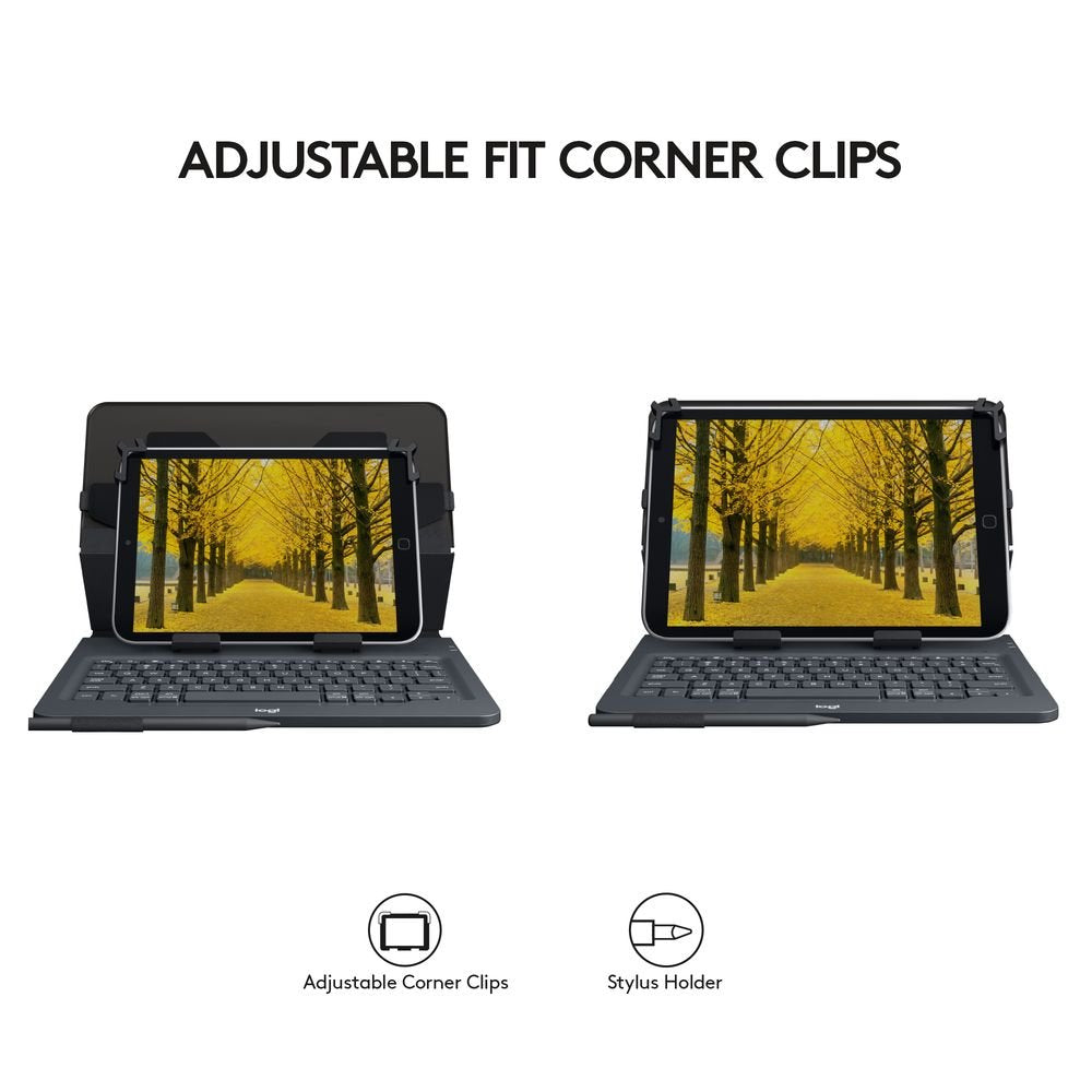Logitech Universal Folio with Integrated Bluetooth 3.0 Keyboard for 9-10"