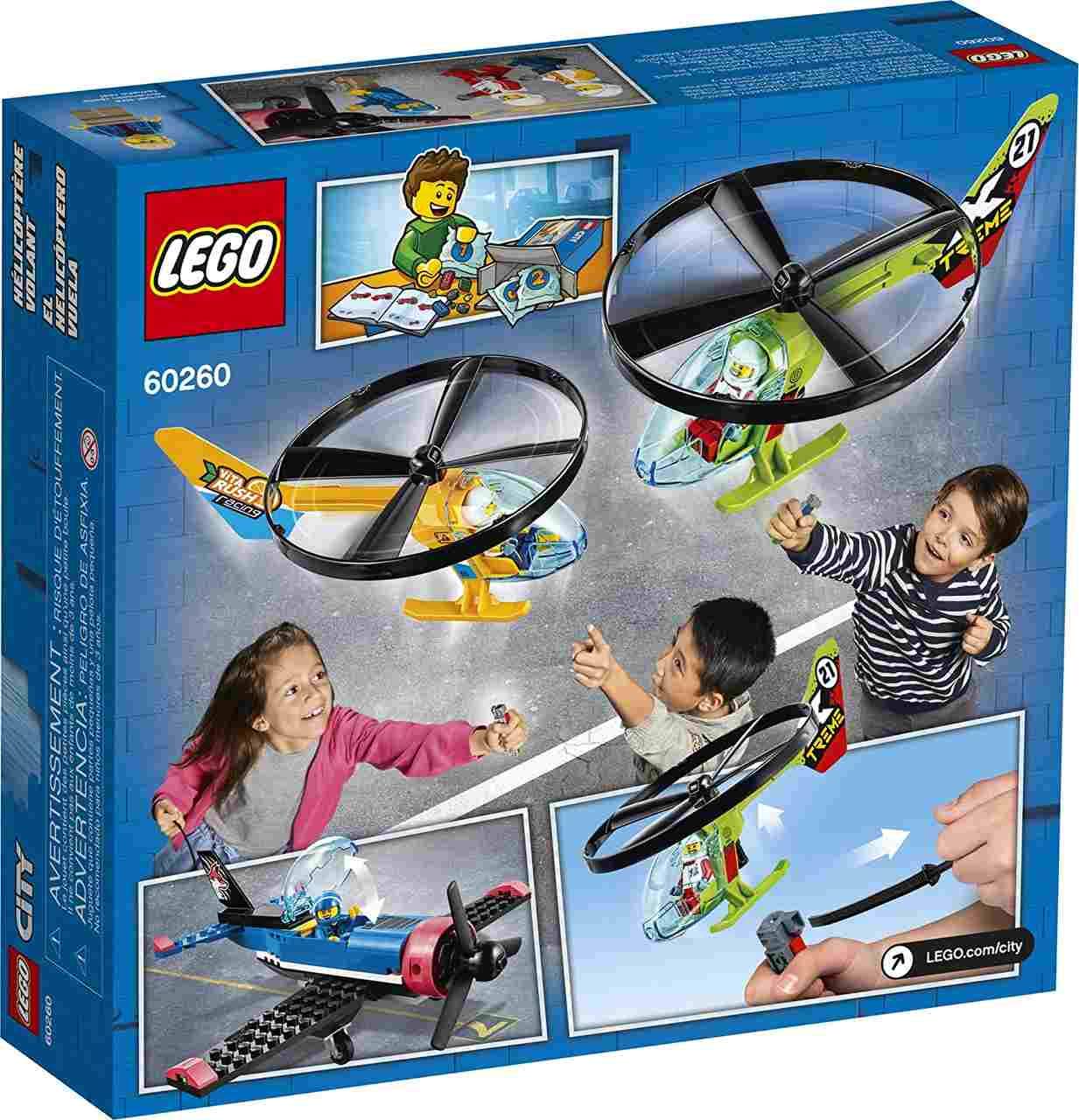 LEGO City Air Race 60260 Flying Helicopter (140 Pieces)