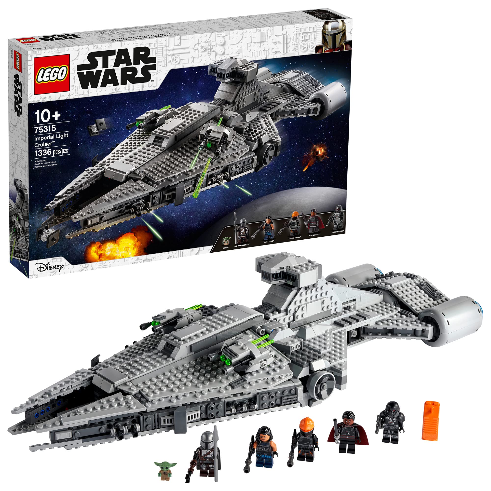 Lego Star Wars: The Mandalorian Imperial Light Cruiser 75315 (1,336 Pieces)