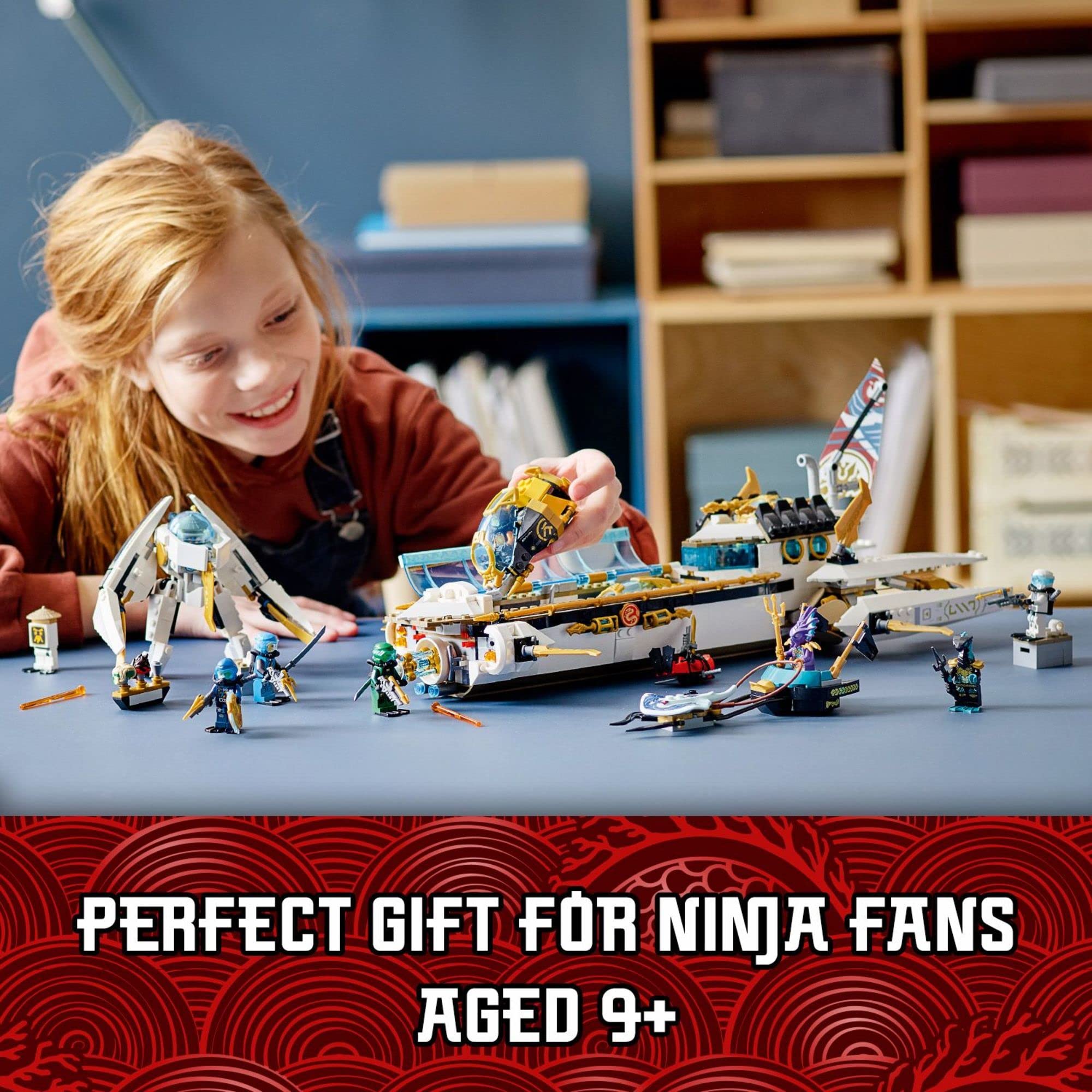 Lego Ninjago Hydro Bounty 71756 (1,159 Pieces)