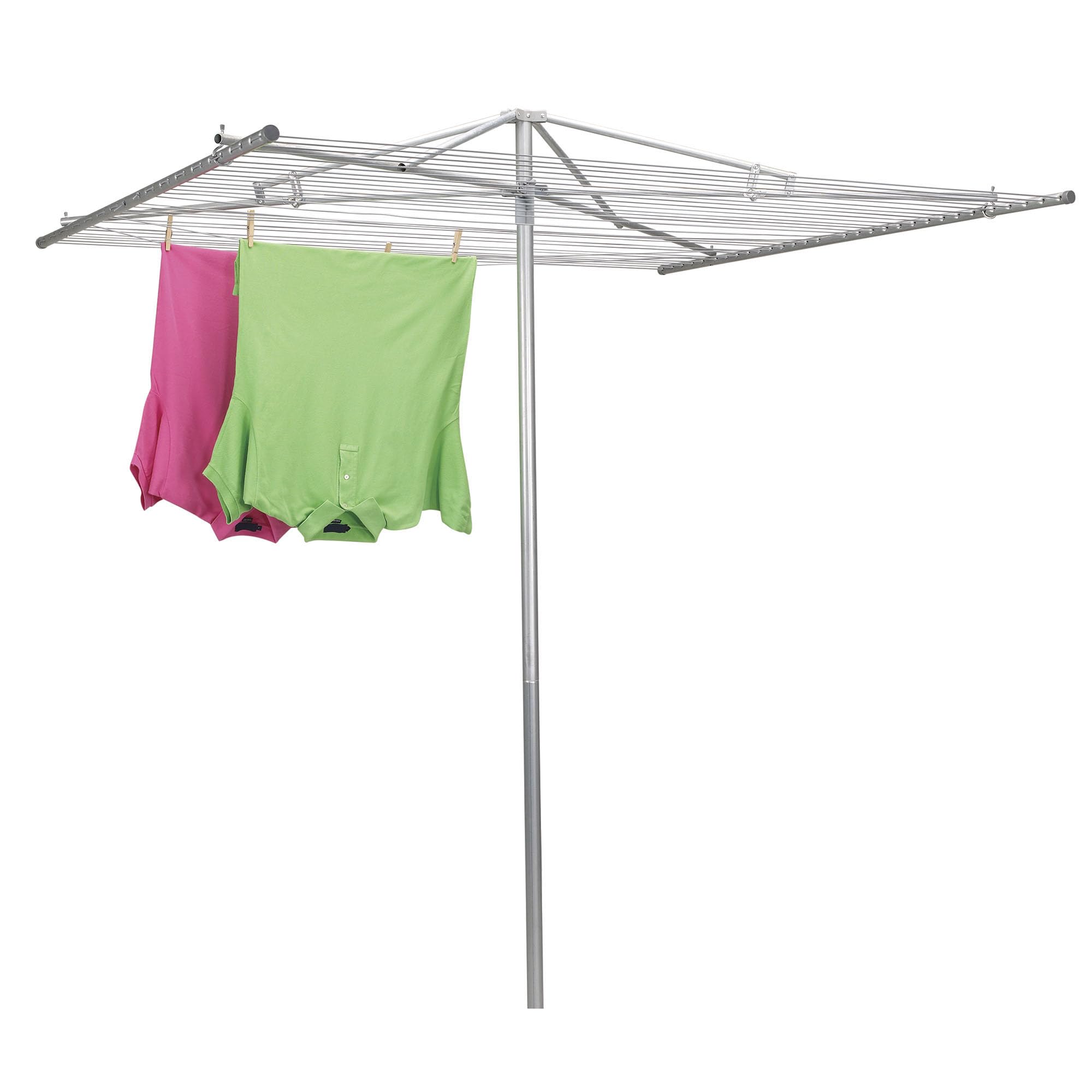 Household Essentials 1710 Height Adjustable Outdoor Umbrella Drying Rack