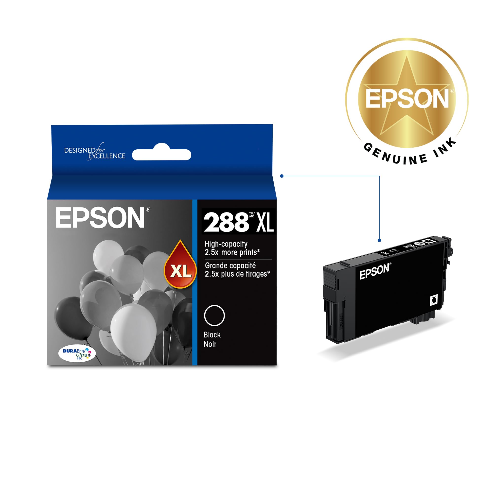 Epson T288XL220 DURA Ultra High Capacity Cartridge Ink