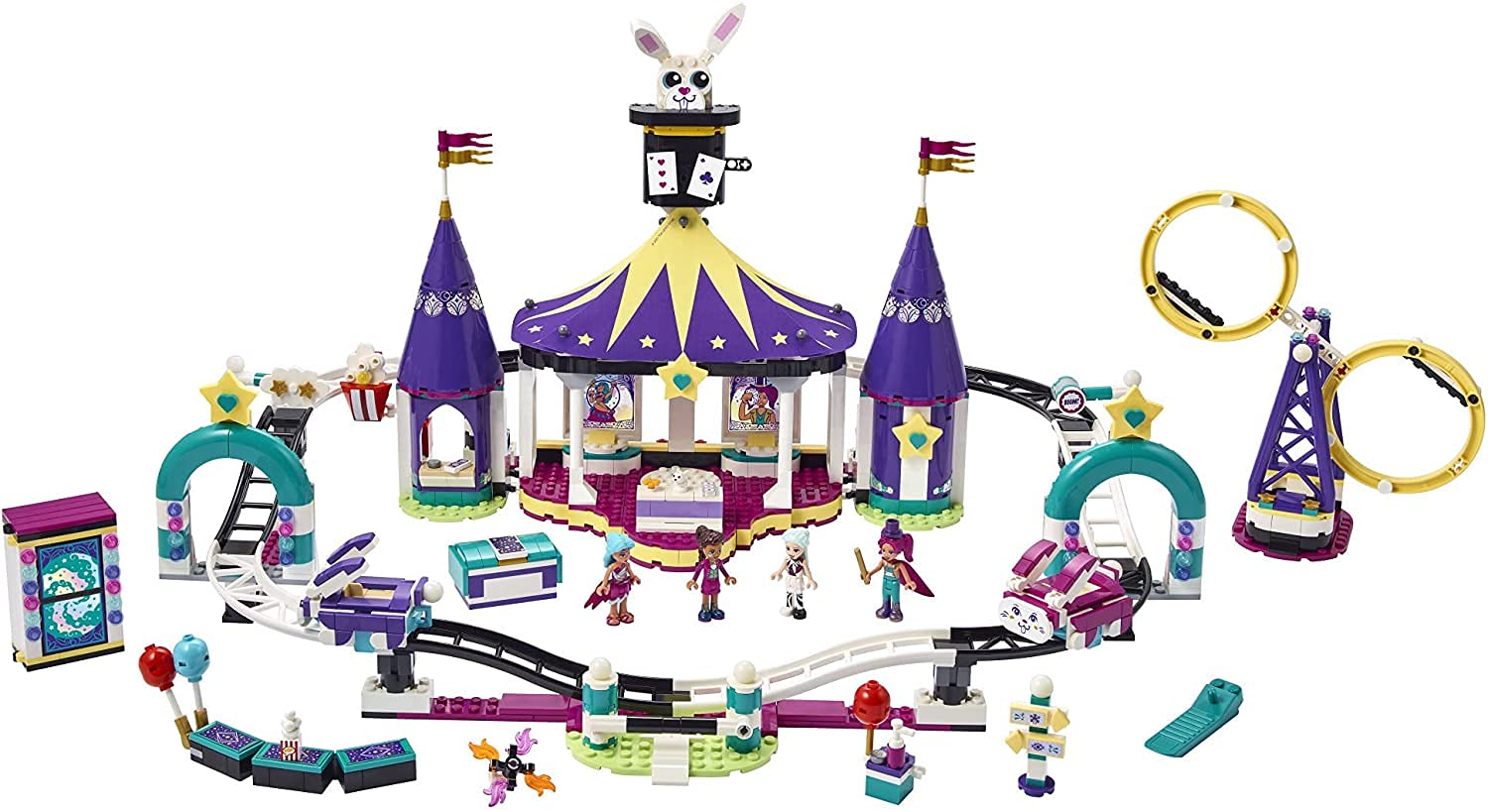Lego Friends Magical Funfair Roller Coaster 41685 (974 Pieces)