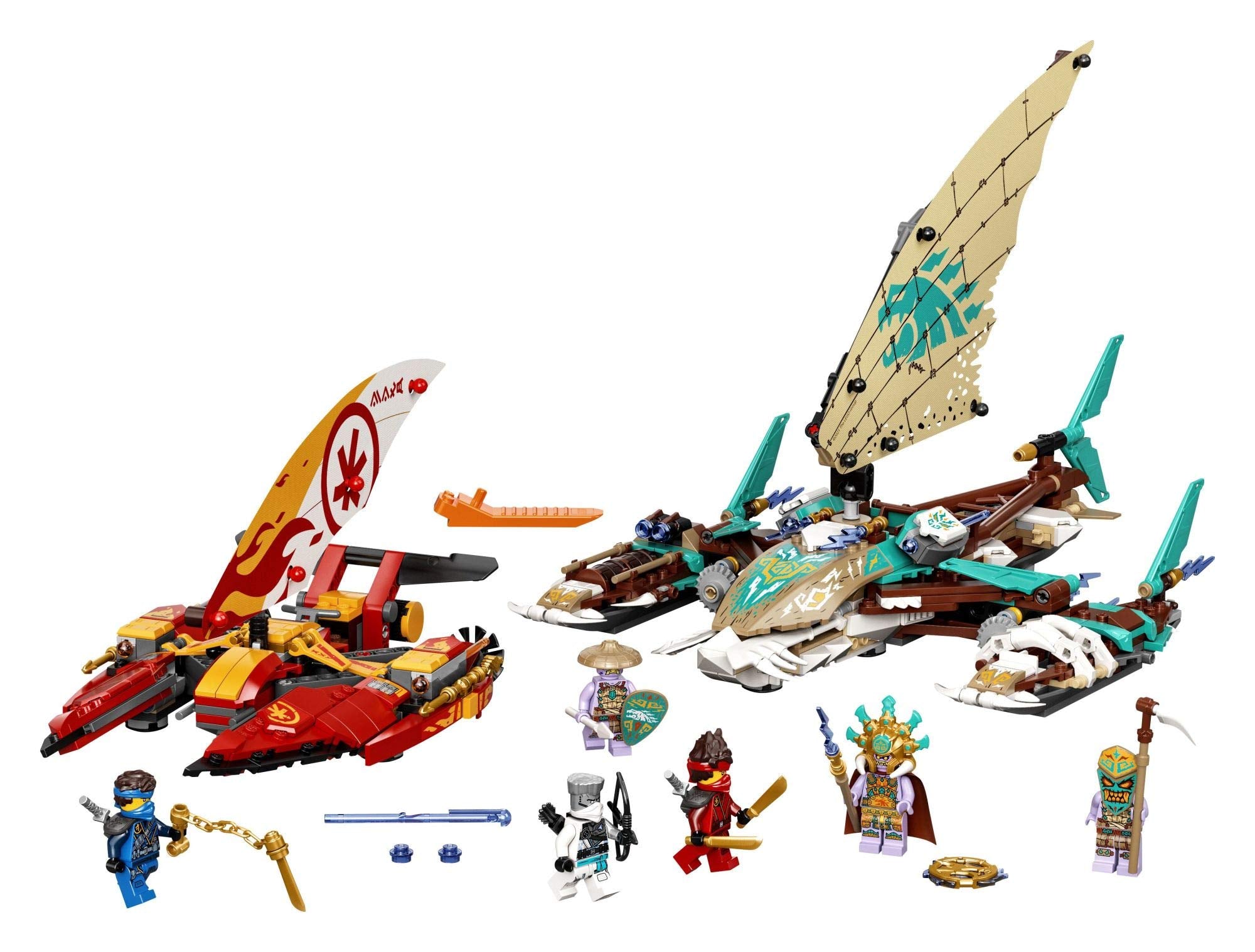 Lego NINJAGO Catamaran Sea Battle 71748 (780 Pieces)