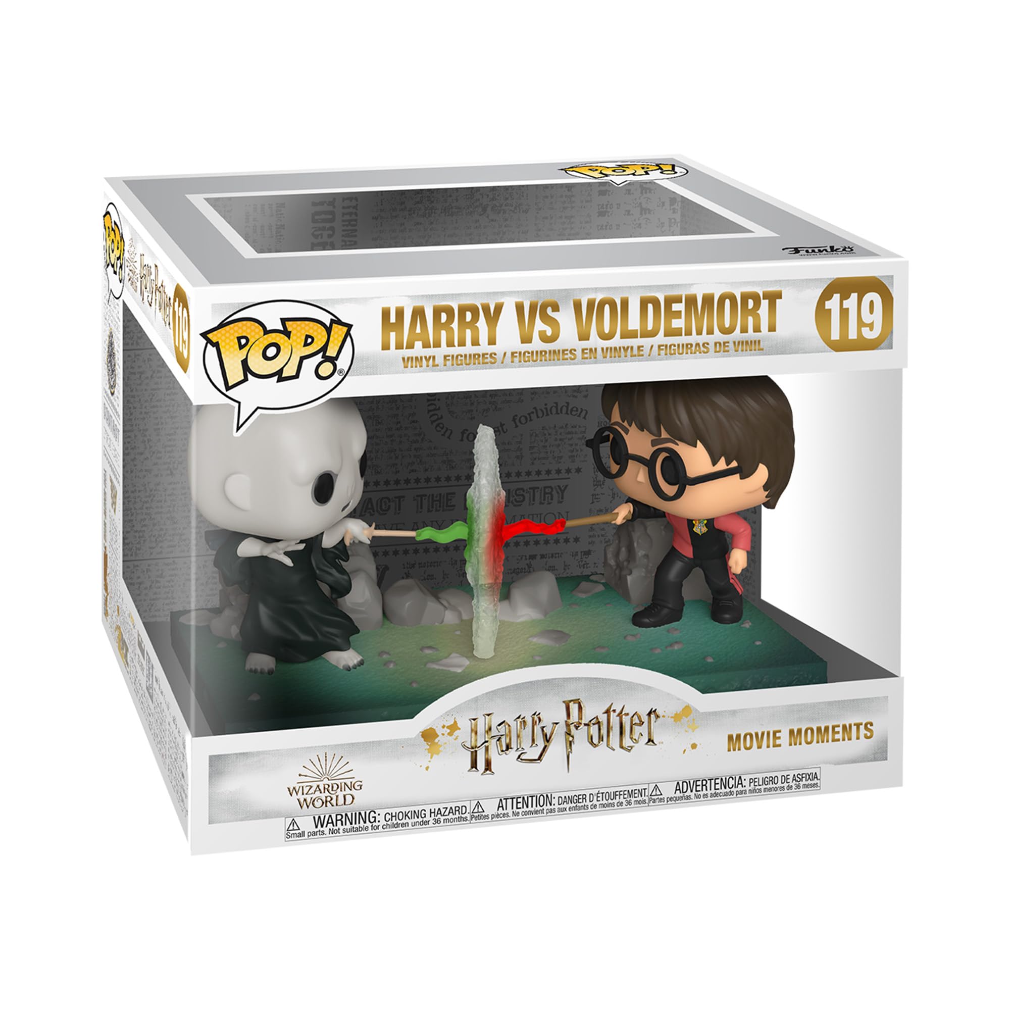 Funko Pop! Moment: Harry Potter - Harry VS Voldemort, Multicolor