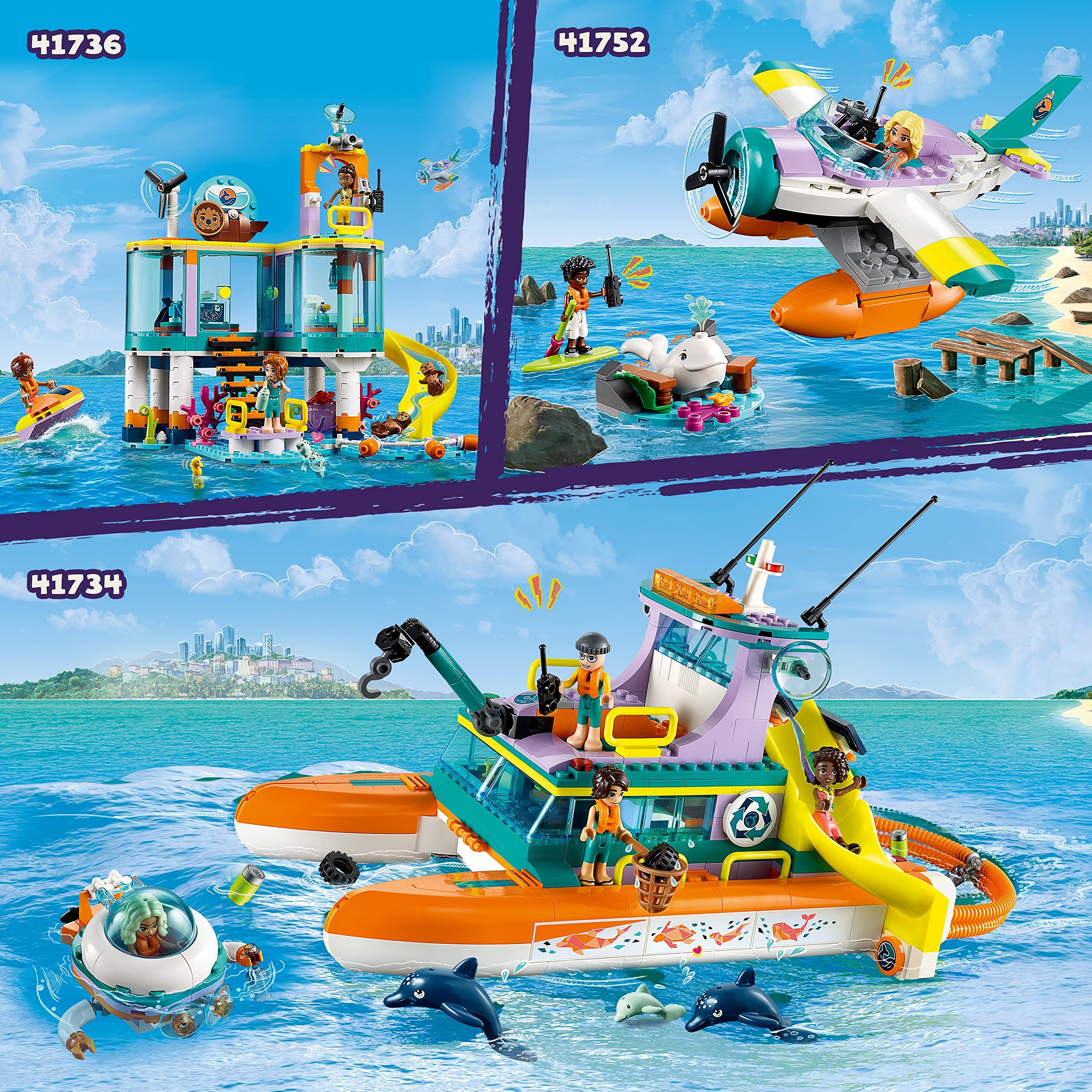 LEGO Friends Sea Rescue Boat 41734