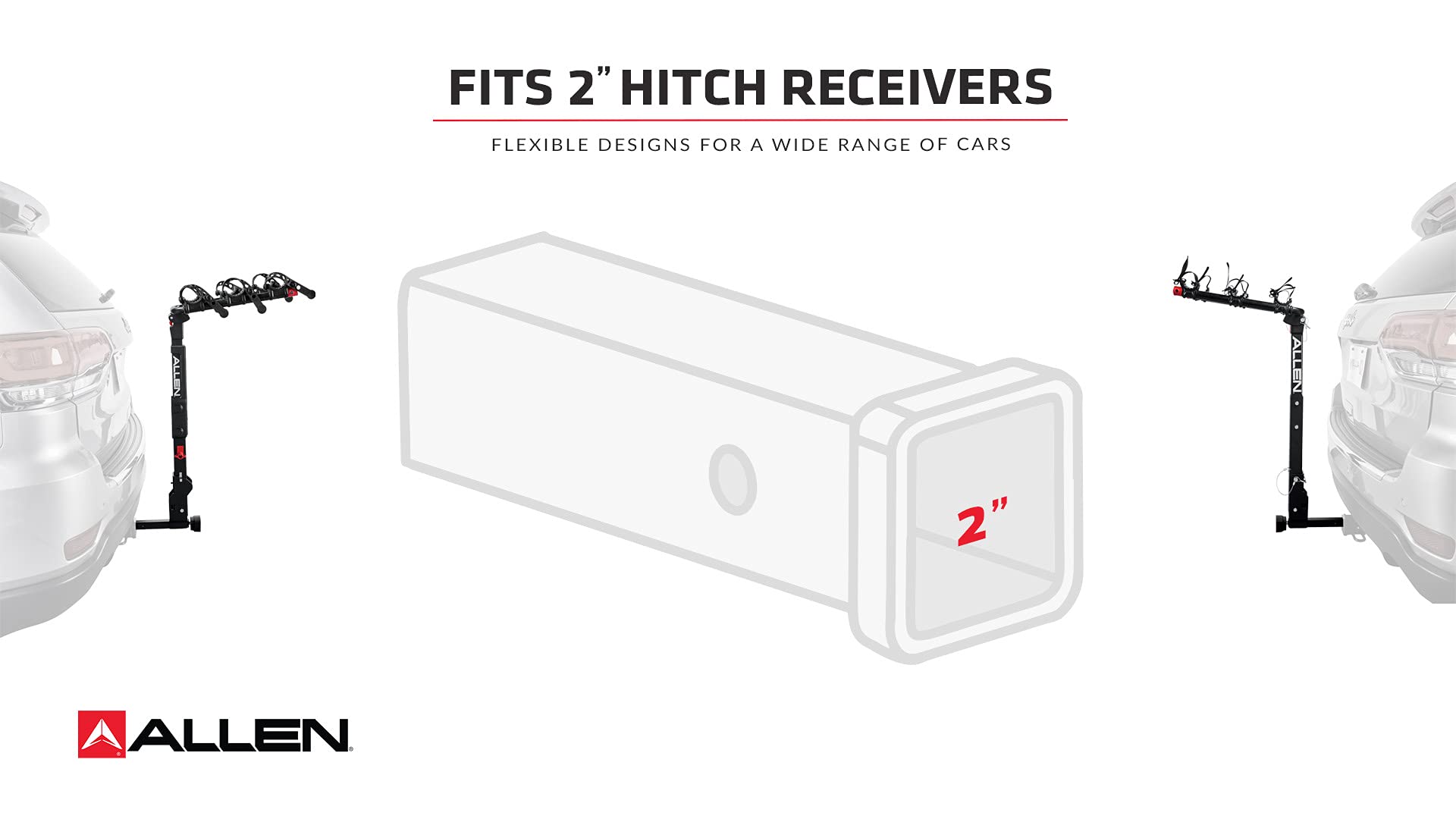 Allen Sports 4-Bike Hitch Racks for 2 in. Hitch